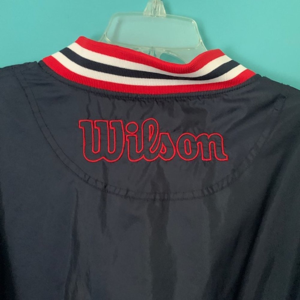 Wilson Outerwear Half-Zip Pullover Windbreaker Xl - image 7